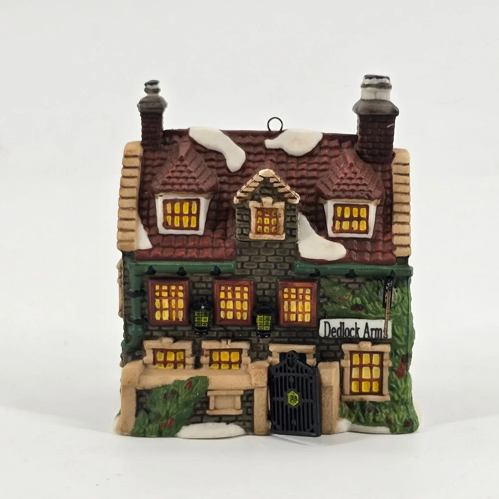 Dept 56 Dedlock Arms Ornament 1994 Dickens Village Heritage Series 98728 New *